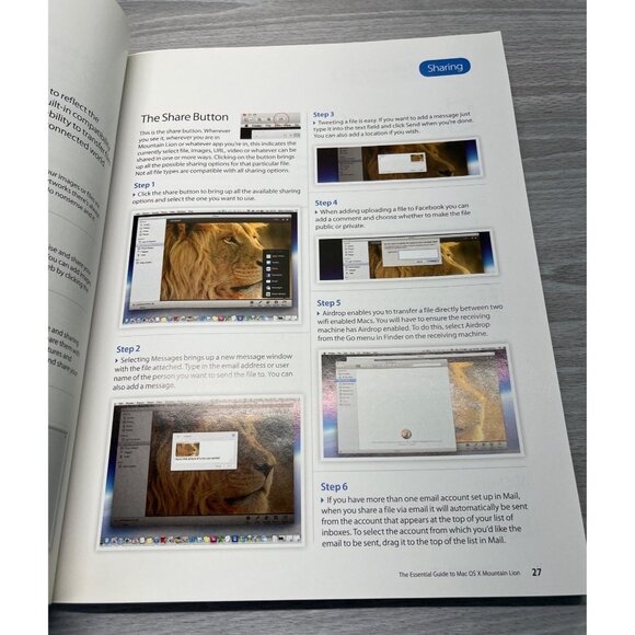 BDMs Essential Guide To Mac OSX Mountain Lion In-Depth Tutorials Apple Software - Picture 7 of 10